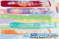 Long Dry Watercolor Brushes Bundle 95122