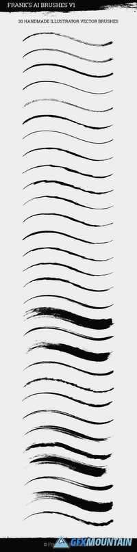  Illustrator Dry Brushes 394558