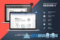 Infographic Resume 4 Word & Indesign 393806