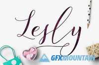 lesly typeface