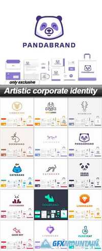 Artistic corporate identity - 15 EPS