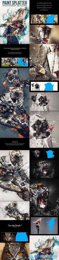 Paint Splatter - Photoshop Actions 13220611