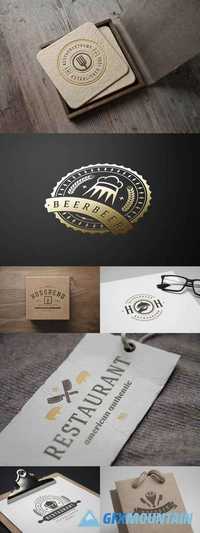 80 Restaurant Logotypes and Badges 