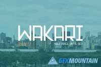 Wakari Font