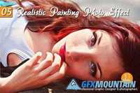 05 Realistic Painting Photo Effect 397527