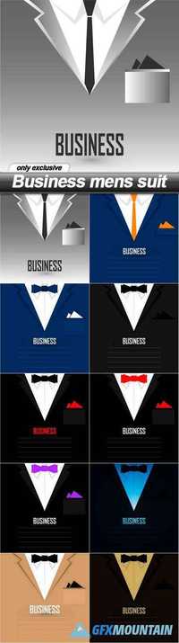 Business mens suit - 10 EPS