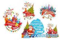 Christmas banners set 399606