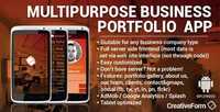 CodeCanyon - Multipurpose Business Portfolio App - Update 30 August 15 - 7812691
