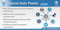 CodeCanyon - Social Auto Poster v2.0.0 - WordPress Plugin - 5754169