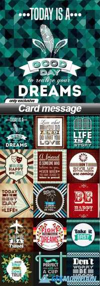 Card message - 15 EPS