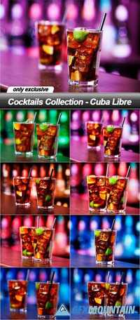 Cocktails Collection - Cuba Libre - 8 UHQ JPEG