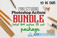 GraphicRiver Photoshop Action Bundle - 11863808