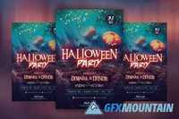 Halloween Party - PSD Flyer