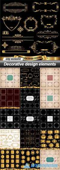 Decorative design elements - 15 EPS