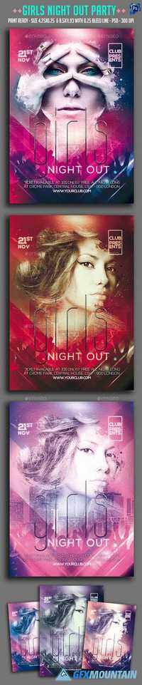 Girls Night Out Party Flyer 13220670