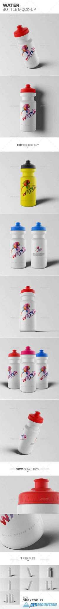GraphicRiver - Water Bottle Mock-Up 13276653