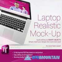 GraphicRiver - Laptop Realistic Mock-Up 11937930