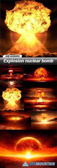 Explosion nuclear bomb - 7 UHQ JPEG
