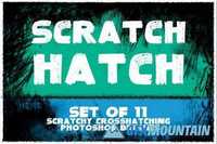 Scratch Hatch Photoshop Brushes 400535