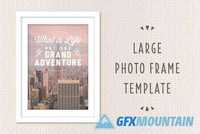 Photo Frames on Wallpaper Template 402351