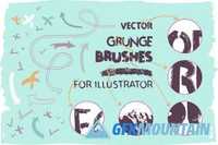 100+ Ink Brushes for Illustrator 407675