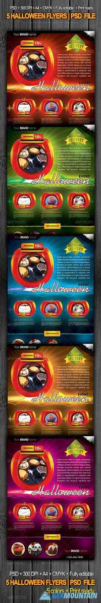 GraphicRiver - Halloween Event Flyers