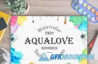 Aqualove Watercolor Goodies