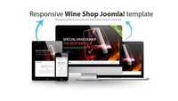 Wine Shop v1.0 - Joomla 2.5 & 3.3 template - CM 121793