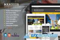 Mandoor - Construction Web Template - CM 405174