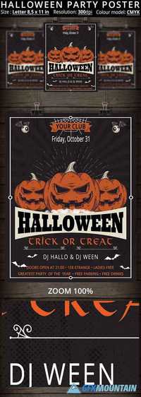 Halloween Party Poster 410353
