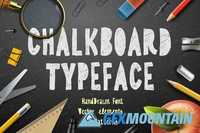 Chalkboard typeface