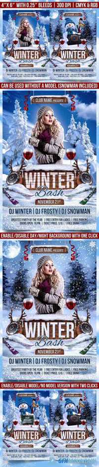 GraphicRiver - Winter Bash Flyer 13343484