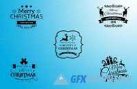 Christmas Greetings Logo & Badges