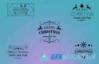 Christmas Greetings Logo & Badges