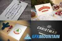 50 Christmas labels and badges 411111