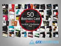 50 Corporate Business card Bundle - 409147