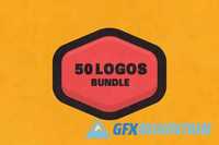 BUNDLE 50 Logos & Badges - 409288