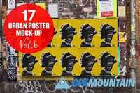 Urban Poster Mock-up VOL.6