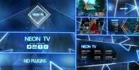 Videohive Neon TV Broadcast Package 12318357