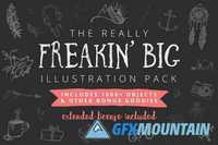 The Freakin' Big Illustration Pack 416155