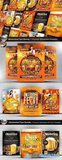 Oktoberfest Flyer Template Bundle 370253