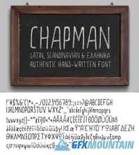Chapman Handwritten Font - 264002