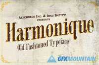 Harmonique Typeface 107963