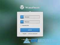 PSD Web Elements - WordPress Login 2015