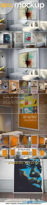 Poster Mock-up vol.9-Interior Frames 417774
