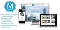 ThemeForest - Mundus v1.4 - A Business One Page Wordpress Theme - 6530166