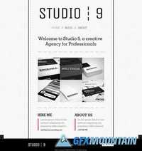 Studio 9 v1.0 - a Creative Agency Portfol - CM 16892