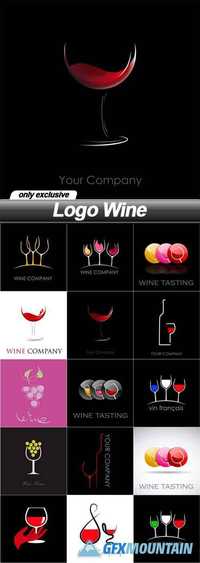 Logo Wine - 15 EPS