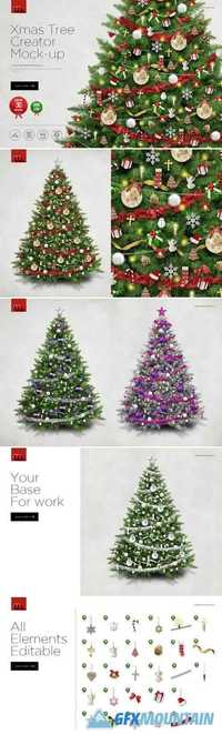 Christmas Tree Creator Mock-up 418080
