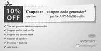CodeCanyon - "Couponer" v1.0 - coupon code generator - 8640355
